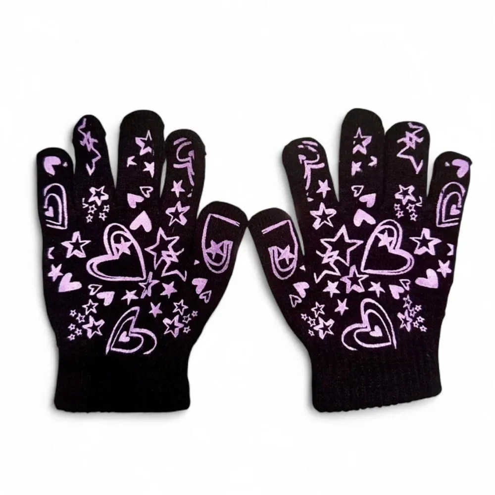 NWOT Sassy Target Knit Girls Gloves